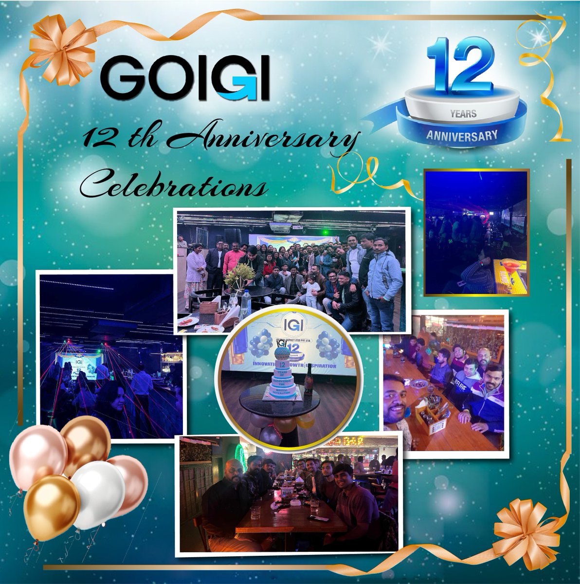 goigiweb's tweet image. As GOIGI proudly marks its 12th anniversary, we reflect on an incredible journey filled with progress and accomplishments, fueled by the trust &amp;amp; support of our clients worldwide.
#annualday #celebrations #annualday2024 #officeparty #officeanniversary #12years #teambonding #GOIGI