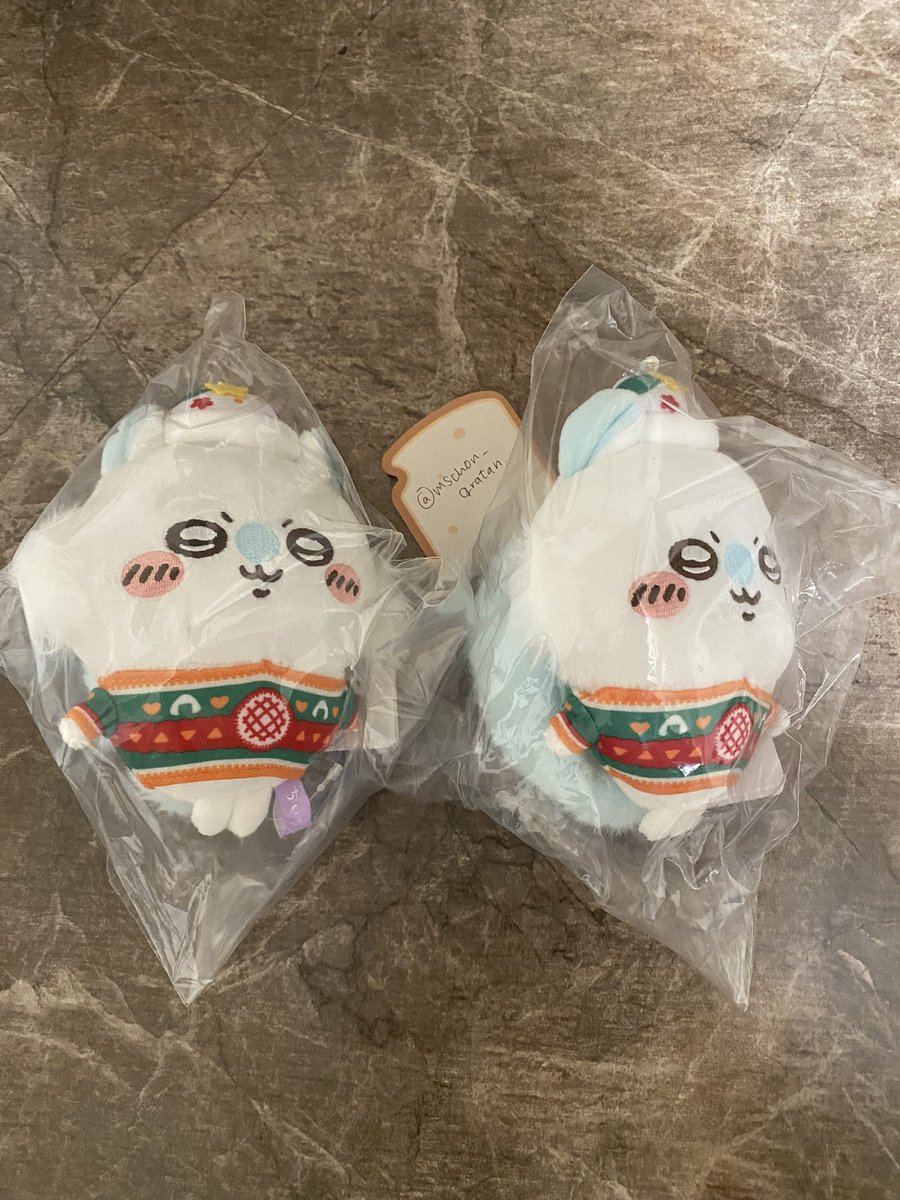 mschon_gratan's tweet photo. 【交換】 ちいかわ エニマイくじ　セブンイレブン

譲 :D賞 モモンガ

求:D賞ちいかわ、うさぎ
     E賞オーナメント

大変むずかしいかとおもいますが、
検索からもお気軽にご連絡ください！
都内手渡し、郵送可能です！！
よろしくお願いします！ https://t.co/G9uroXZDhs