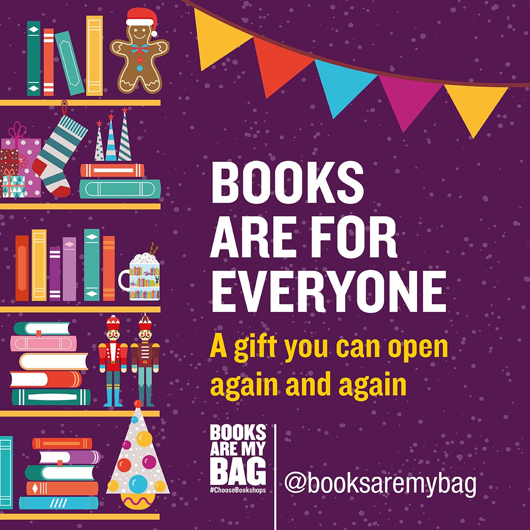 Merry Christmas &amp; a Happy New Year to all Booktime readers! 🎄📚 #booksaremybag #choosebookshops