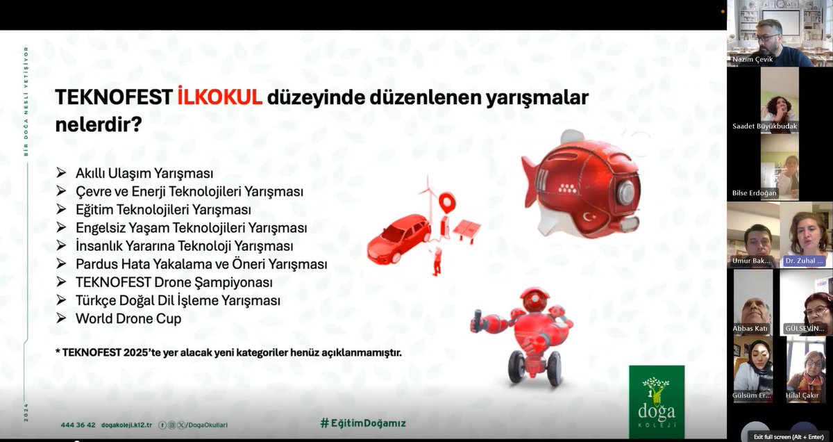Doğa Schools Projects Coordinatorship tweet media