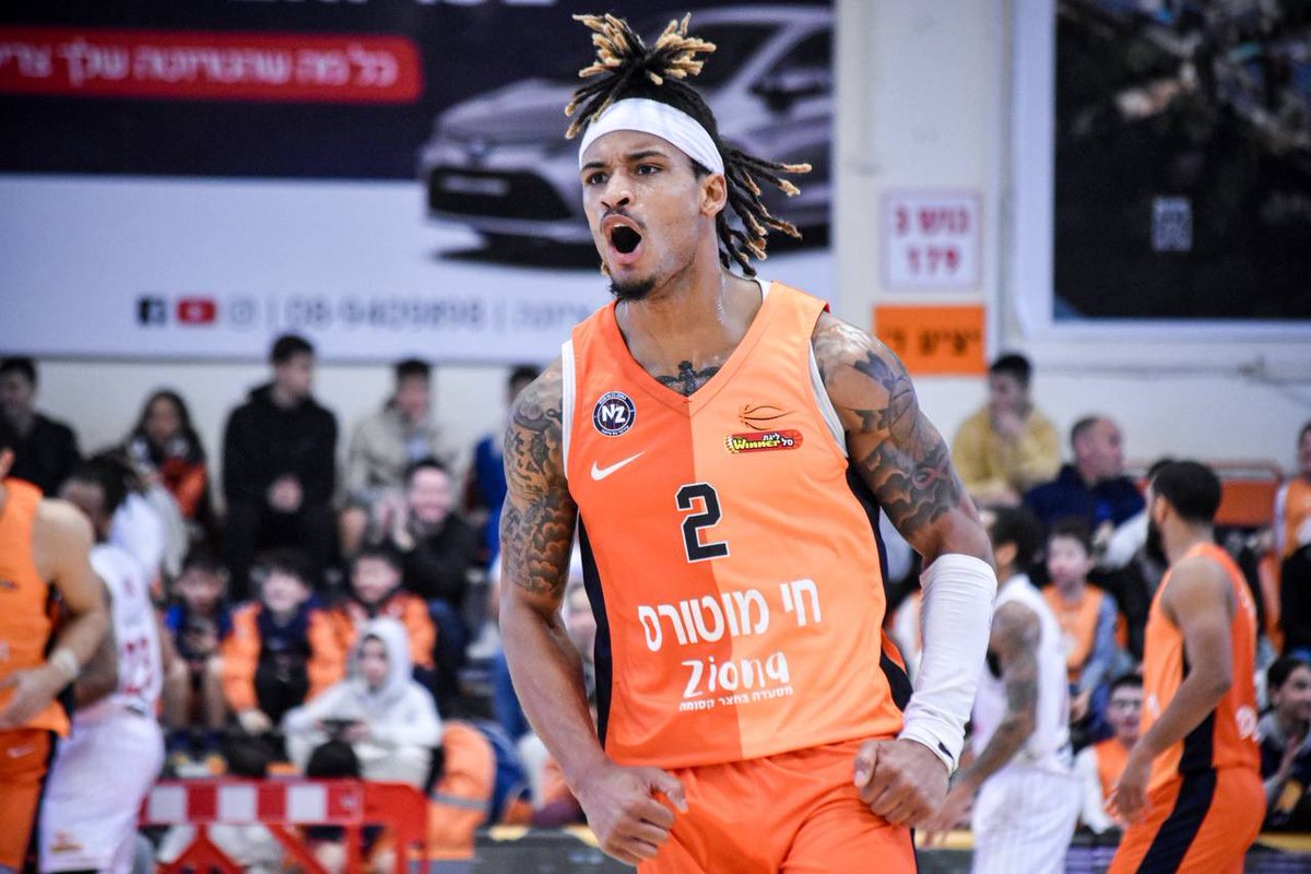 Bryce Brown (24p) with an MVP performance leads Nes Ziona to a 86-68 win over Hapoel Haifa. Congrats <a href="/Bwb_2/">Bryce Brown</a>! 
Photo <a href="/ymacgfx/">Yehuda Halickman</a>