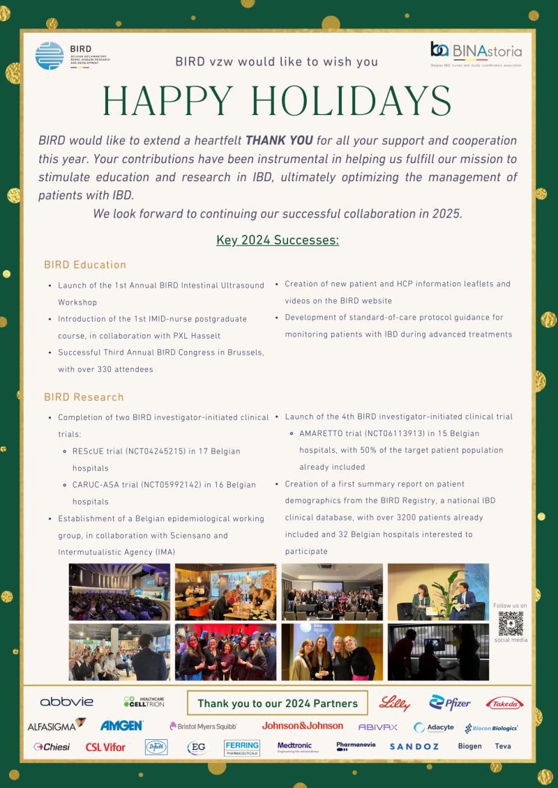 BIRD wishes you a merry holiday season and all the best for 2025!