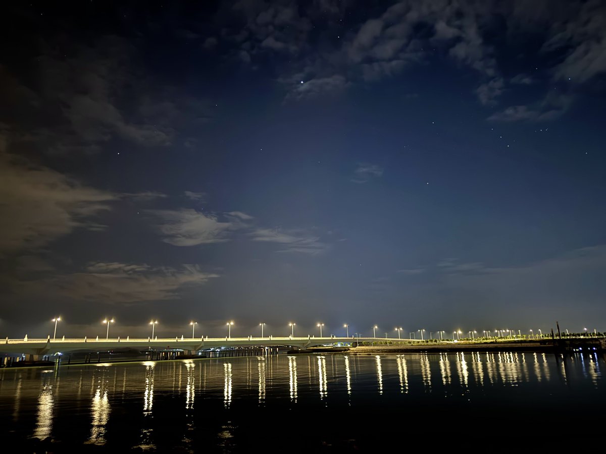 夜空中最亮的星。