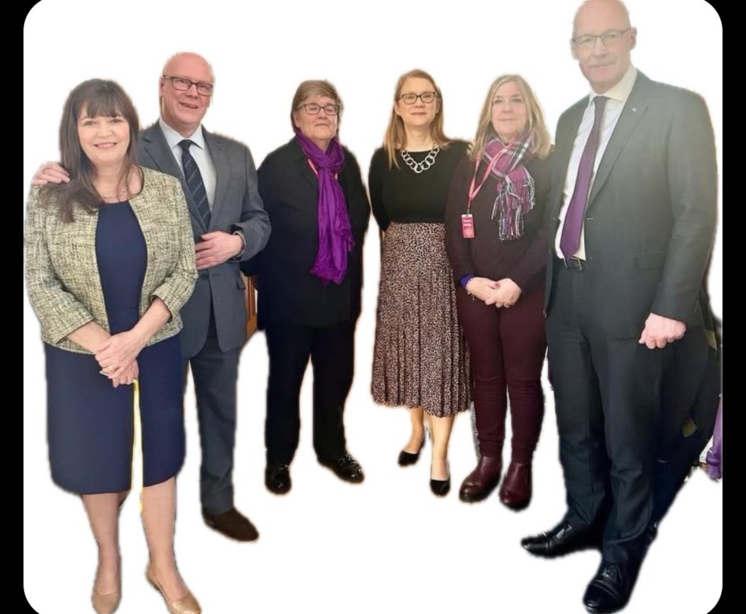 WASPI <a href="/HOLYROOD/">Holy Rood</a> meeting with MSPs from various parties. We have been campaigning for 8 years, not giving up now! <a href="/agcolehamilton/">Alex Cole-Hamilton MSP🔶🇺🇦</a> <a href="/AberShireGroup/">Aberdeen & Aberdeenshire Group</a> <a href="/AngelaRayner/">Angela Rayner</a> <a href="/haughey_clare/">Clare Haughey MSP</a> <a href="/JohnSwinney/">John Swinney</a> <a href="/S_A_Somerville/">Shirley-Anne Somerville</a> <a href="/WASPI_2018/">WASPI_2018</a> <a href="/WaspiFalkirk/">WaspiFalkirk</a>