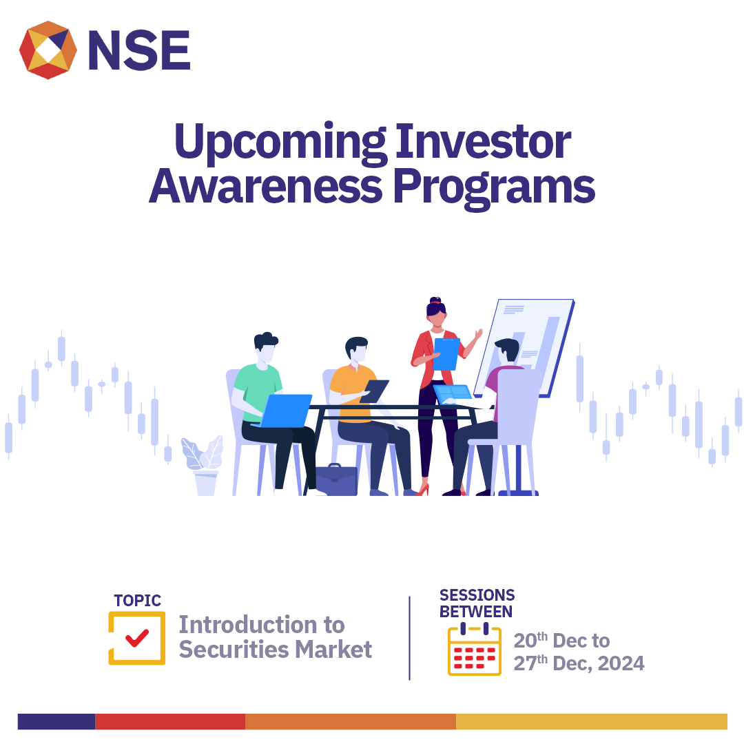 NSEIndia's tweet photo. Know more about the Investor Awareness Programs for the next week!
Get all the details at https://t.co/iwttUGahYE
#InvestorAwareness #IAP #InvestorEducation #StockMarket #ShareMarket #InvestorAwarenessPrograms https://t.co/kAxlRoLLv3