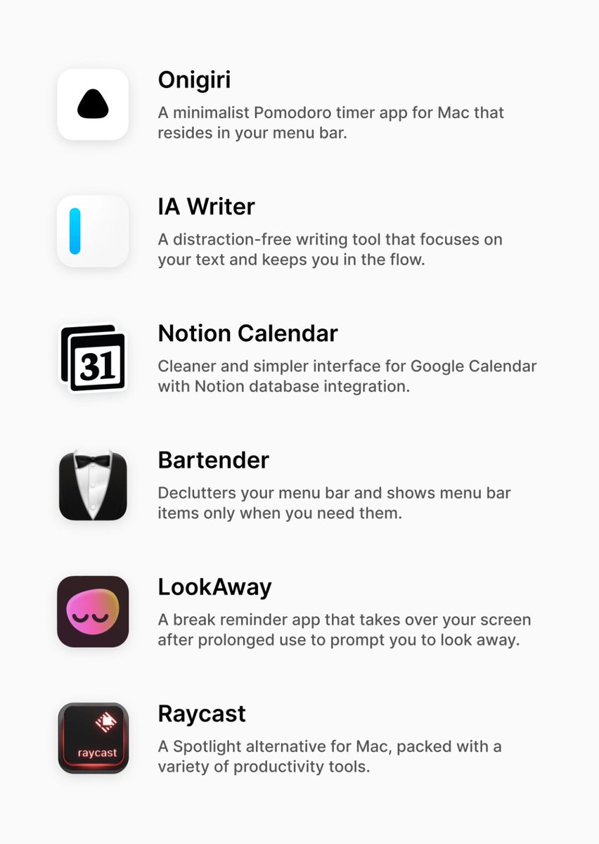 I'm compiling a list of minimalist Mac apps.