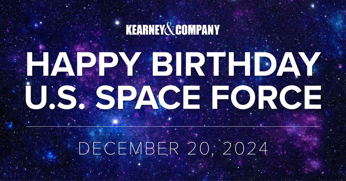 Happy Birthday to the United States Space Force! May your mission continue to soar to new heights, and may the stars shine brightly on all your endeavors.
