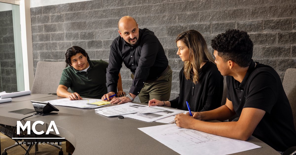 DesignMCA's tweet image. Great solutions start with collaboration! At MCA, our diverse team combines unique perspectives and expertise to craft structures that stand the test of time. We’re here to build not just better buildings, but better futures for our clients.

#ArchitectureMCA #DesignMCA