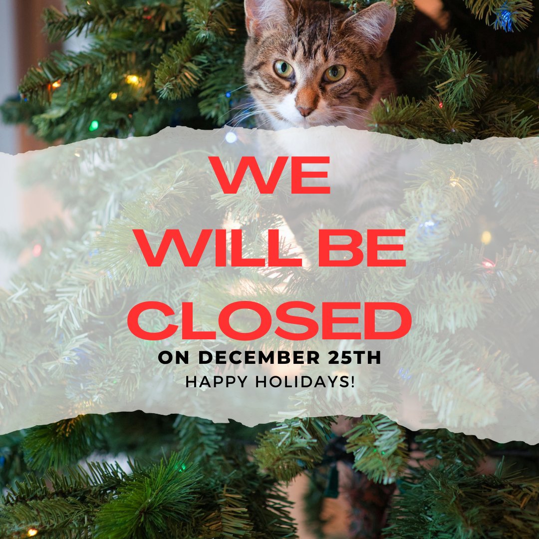 SPStorage's tweet image. All SPS locations will be closed on Wednesday, December 25th to celebrate the holiday. This includes both office services and access to storage units.

We’ll be back and ready to assist you on Thursday, December 26th during our regular hours. We wish you a joyful holiday! ❤️✨
