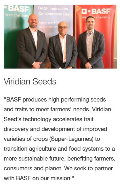 Pleased to share that we have been selected by <a href="/BASF/">BASF</a> as an innovative sg-tech company spearheading sustainable innovations ! <a href="/jrjohnson/">J.R. Johnson</a> , detail press release is here 
basf.com/gb/en/media/fe…