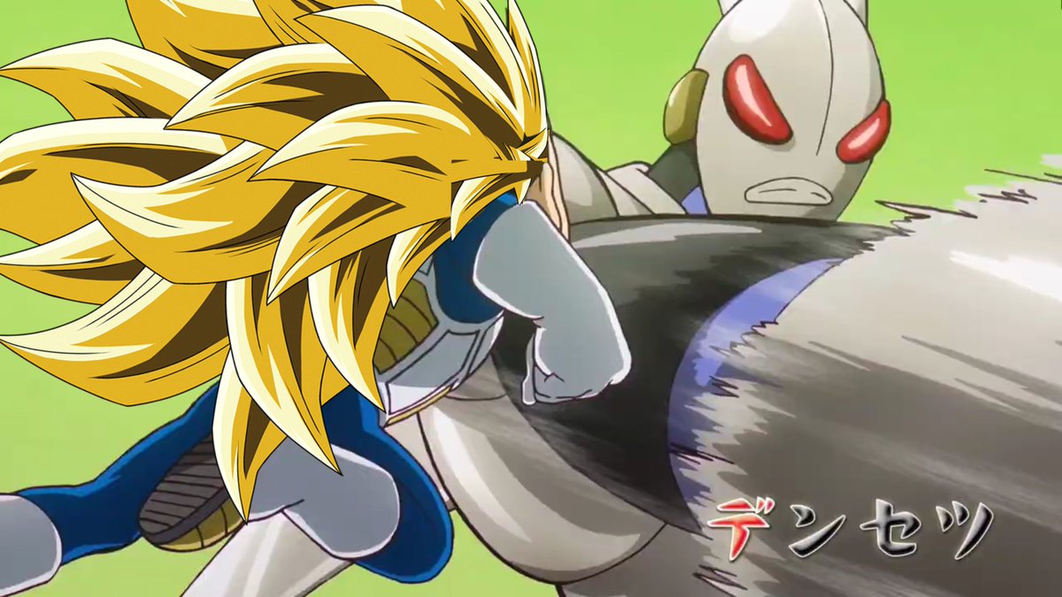 SdbhWorld's tweet photo. #DragonBallDaima #Episode11 Super Saiyan 3 #Vegeta Vs #Tamagami 2 ➡️https://t.co/kXyfyJbRmY https://t.co/nxsROTZ4jJ