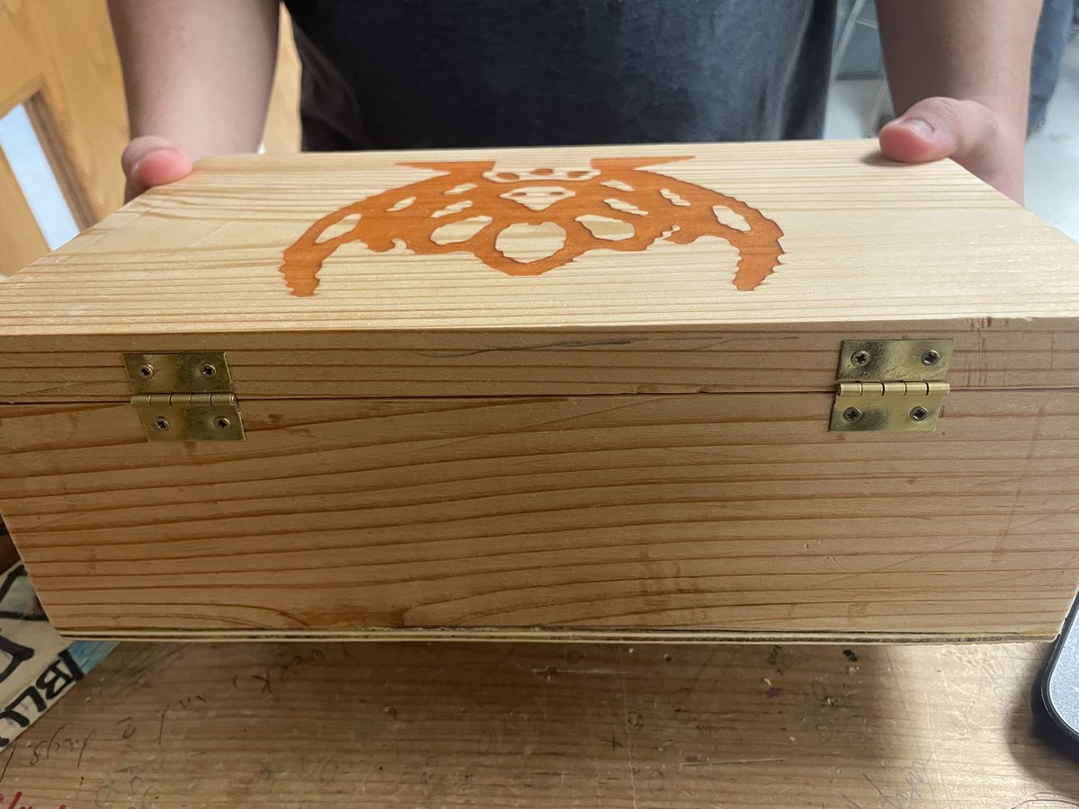 Tj_Bizz's tweet photo. GTJHS Wood Design continues to create! https://t.co/YmdTgCnarj