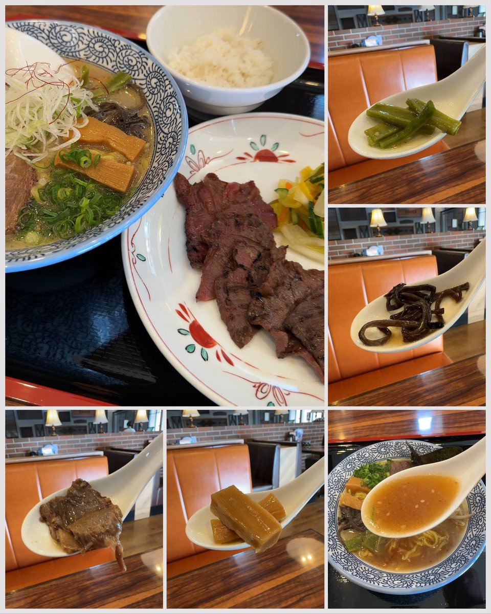 kiyoofdeath's tweet photo. 牛たん焼きと牛テールラーメンらんちset +小米 at 牛たん焼き仙台辺見札幌厚別店
#CowTail 星人w
How's life??
2016年6月17日㊗︎系列洋麺屋五右衛門/星乃珈琲店と同敷地内!!牛テール+香味野菜を丹念に煮込み特製醤油だれを合わせた一杯!!牛臭控えめコッサリ!!旨旨牛たんで米を無限に逝けるわ‥😂👍笑 https://t.co/ixLZSiEHp1