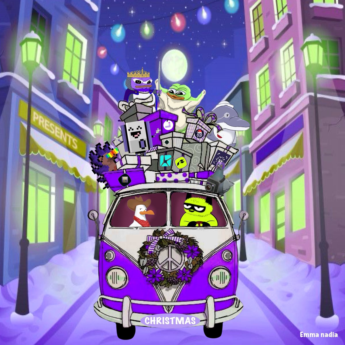 1USDEhBTSUPPOR's tweet photo. Jingle all the way to purple Christmas ๐๐โ๏ธ
@RareBetSports @KuruExchange @spikynads @Curvance @PythNetwork @jumperapp @defiapp
#purplechristmas https://t.co/AYTCqn2p2e