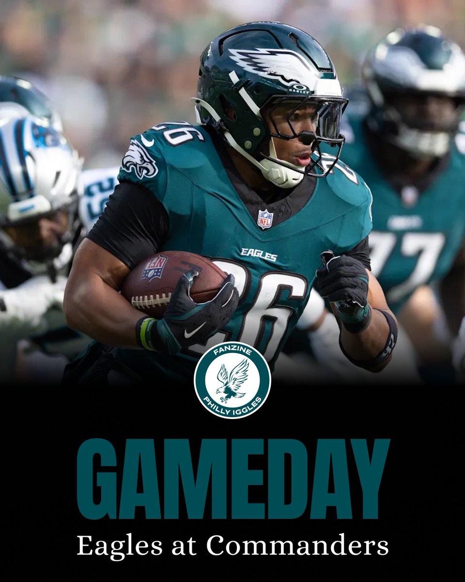 IT'S GAMEDAY‼️

🏈| #Eagles @ #Commanders

Drop your predictions below👇 #FlyEaglesFly