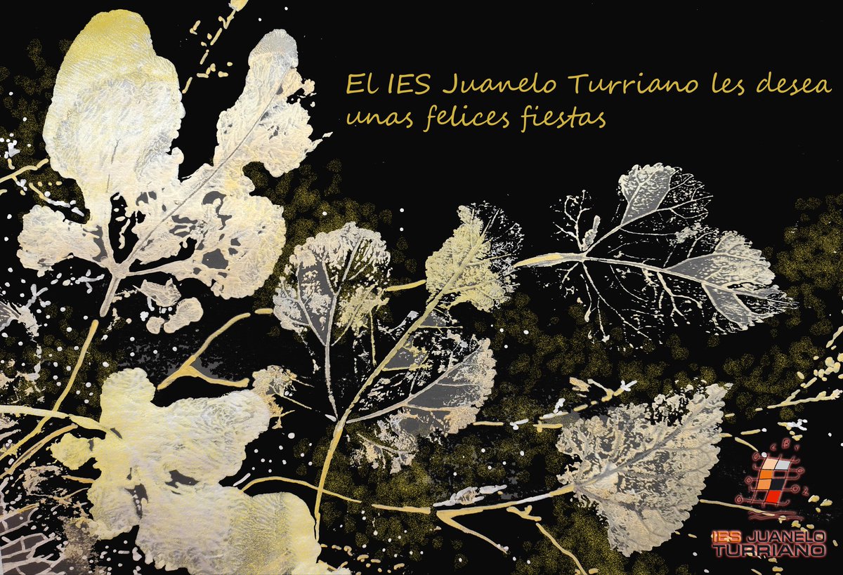 Desde el <a href="/IesJuanelo/">IES Juanelo Turriano</a> os deseamos unas Felices Fiestas.
Qué el año nuevo venga cargado de sueños por cumplir. 
¡Feliz 2025!