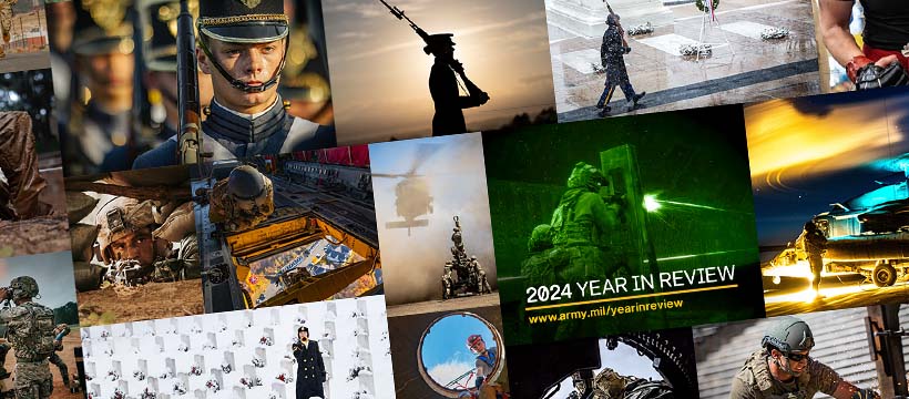 … that #FridayFeeling when you relive a year of unforgettable #USArmy moments and our Soldiers' unmatched dedication.

Take a knee and look back in our #YearInReview at spr.ly/6019QEu6v