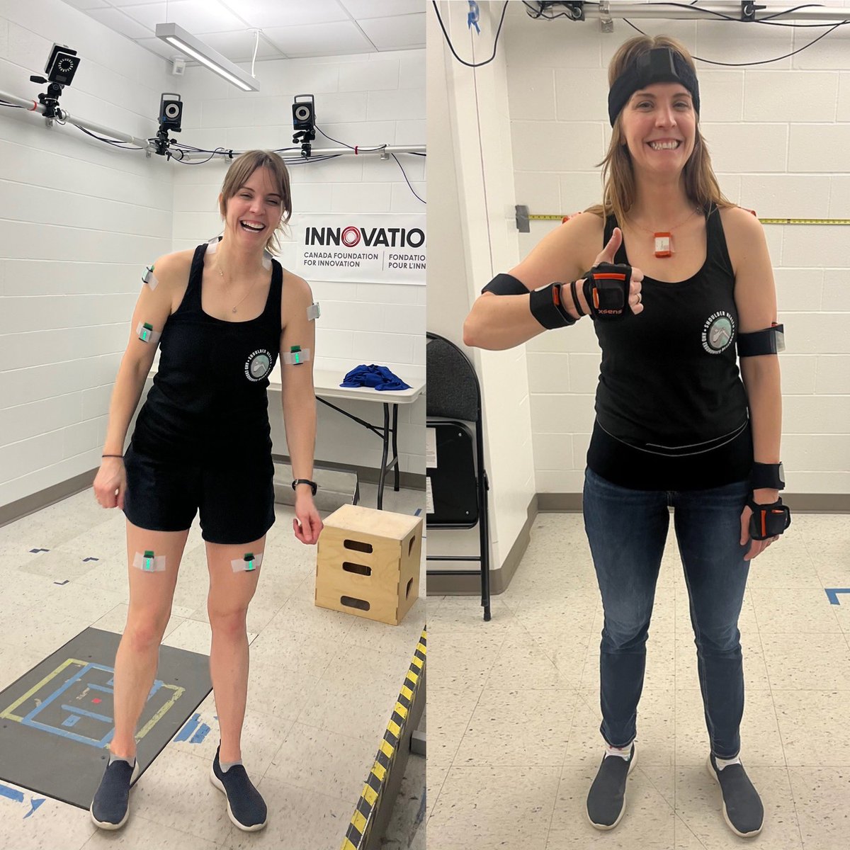 a9lang's tweet image. They say when you become a PI, you don’t get in the lab as much anymore… but I guess some things never change! #protocoltesting #biomechanics #shoulderhealthandergonomicsresearch