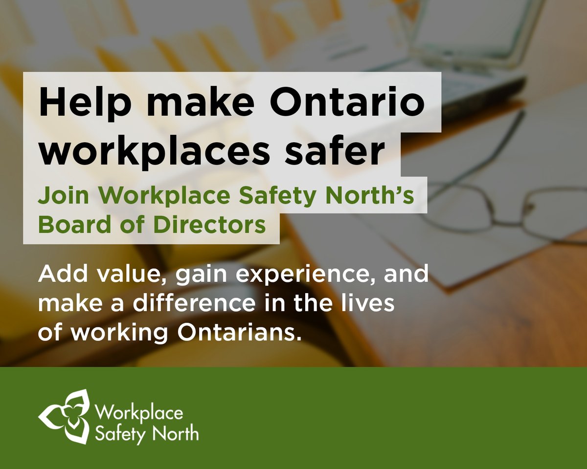 HELP make Ontario workplaces safer. WSN seeks candidates to represent the forestry sector--both workers and managers encouraged to apply: bit.ly/3ZJNFFl 

#WorkplaceSafety #ForestProducts #Forestry #PulpAndPaper #Paper #Printing #Converting #HealthAndSafety