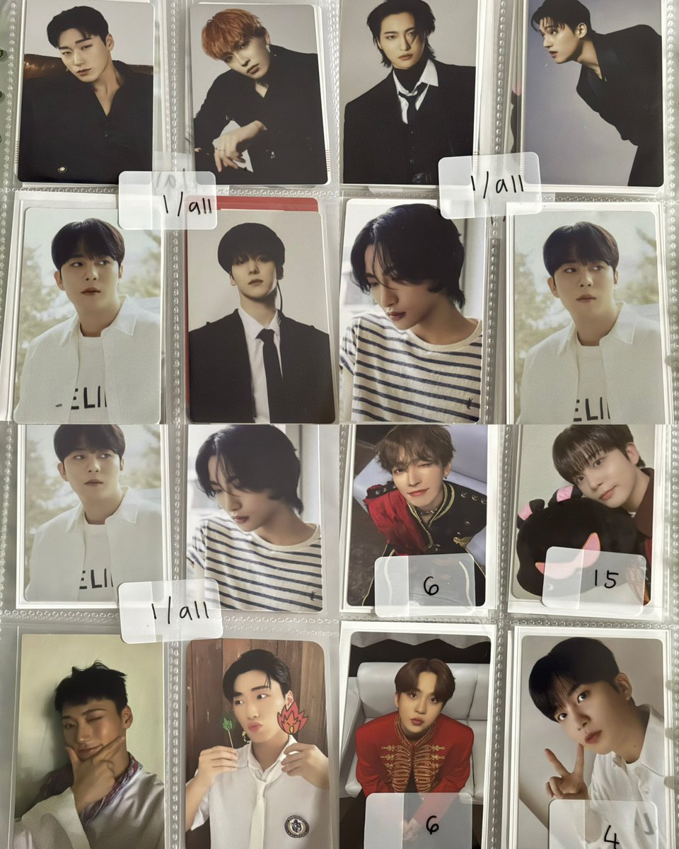 wooatyz's tweet photo. WTS ATEEZ PCS
- on hand
- no need all taken
- can nego
- can open sharing
- exc postage 
#pasarATEEZ https://t.co/rief0XblFX