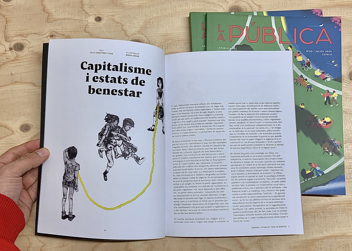 "Els estats de benestar són resultat de l’empenta del moviment obrer i altres moviments populars"

✍️🏾Capitalisme i estats del benestar. Ja en obert l'article de <a href="/juliomtzcava/">Julio Martínez-Cava</a> per La Pública 3. 

lapublica.net/articles/capit…