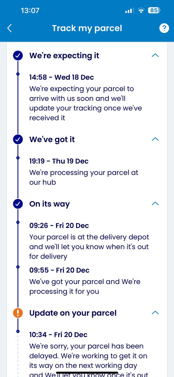 SteveC080624's tweet photo. Every single f*cking time! These useless cretins should never be used!
I hate them and everyone who works for them. They are by far the worst courier service in existence.
Hire cheap, get cheap!
#Evri #evri #evrifail https://t.co/f1otVcmNwh