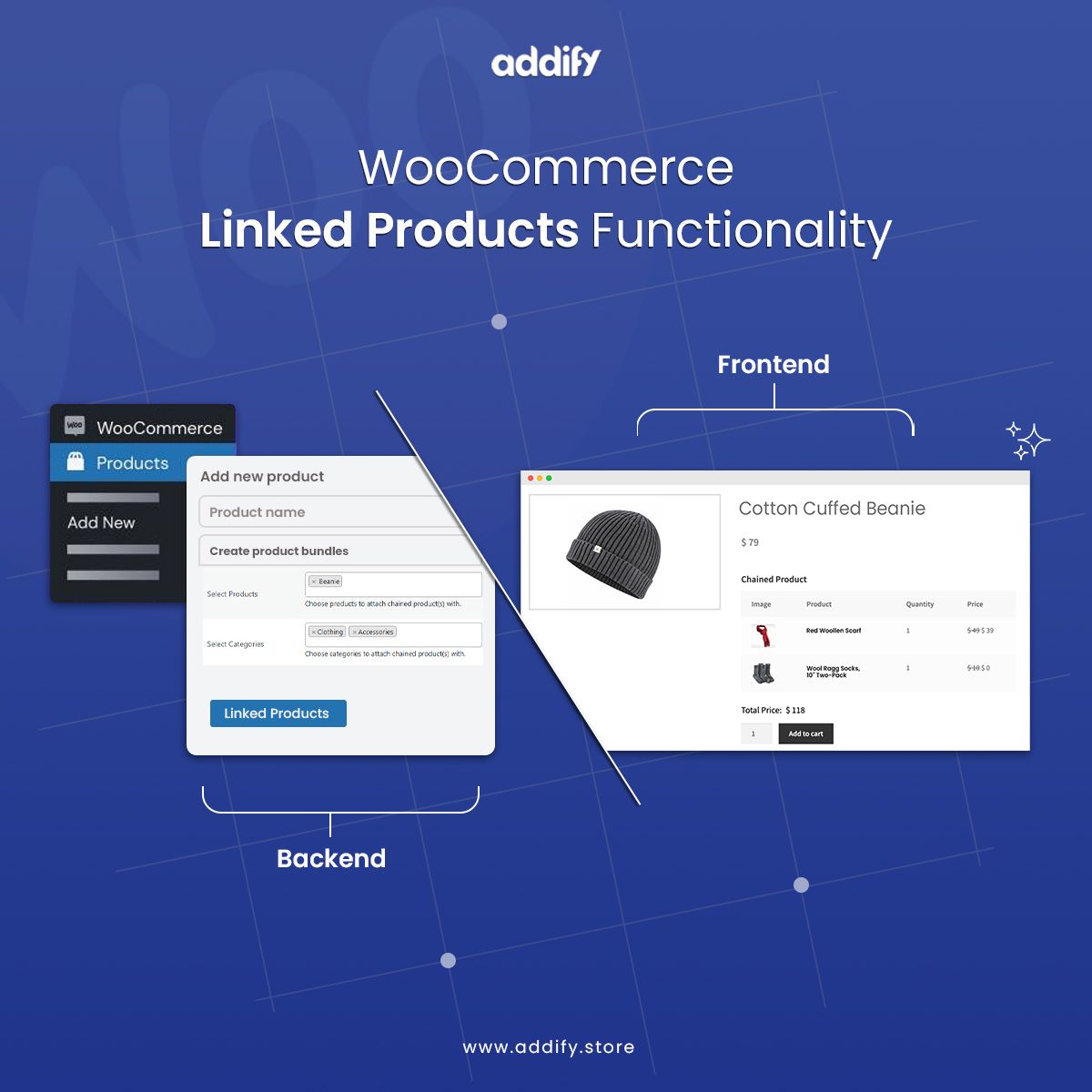 Addify2's tweet image. Boost sales with Addify&apos;s Linked &amp;amp; Chained Products for WooCommerce! Create product bundles, cross-sells, and upsells effortlessly.
Explore now: buff.ly/3DCTImg

Read more how to create bundles using linked product: buff.ly/3P6ZI9B

#WooCommerce #Addify #EComTools