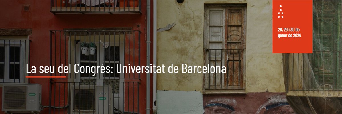 📢Reactivem el compte del
<a href="/CoCantropologia/">CoCA.antropologia</a>

Ja s'ha enviat la 1a circular del 4t Congrés Català d'Antropologia #CoCAbcn26

🗓️28, 29 i 30 de gener del 2026 

📍Facultat de Geografia i Història. Universitat de Barcelona

Podeu consultar el calendari: coca.antropologia.cat/calendari/