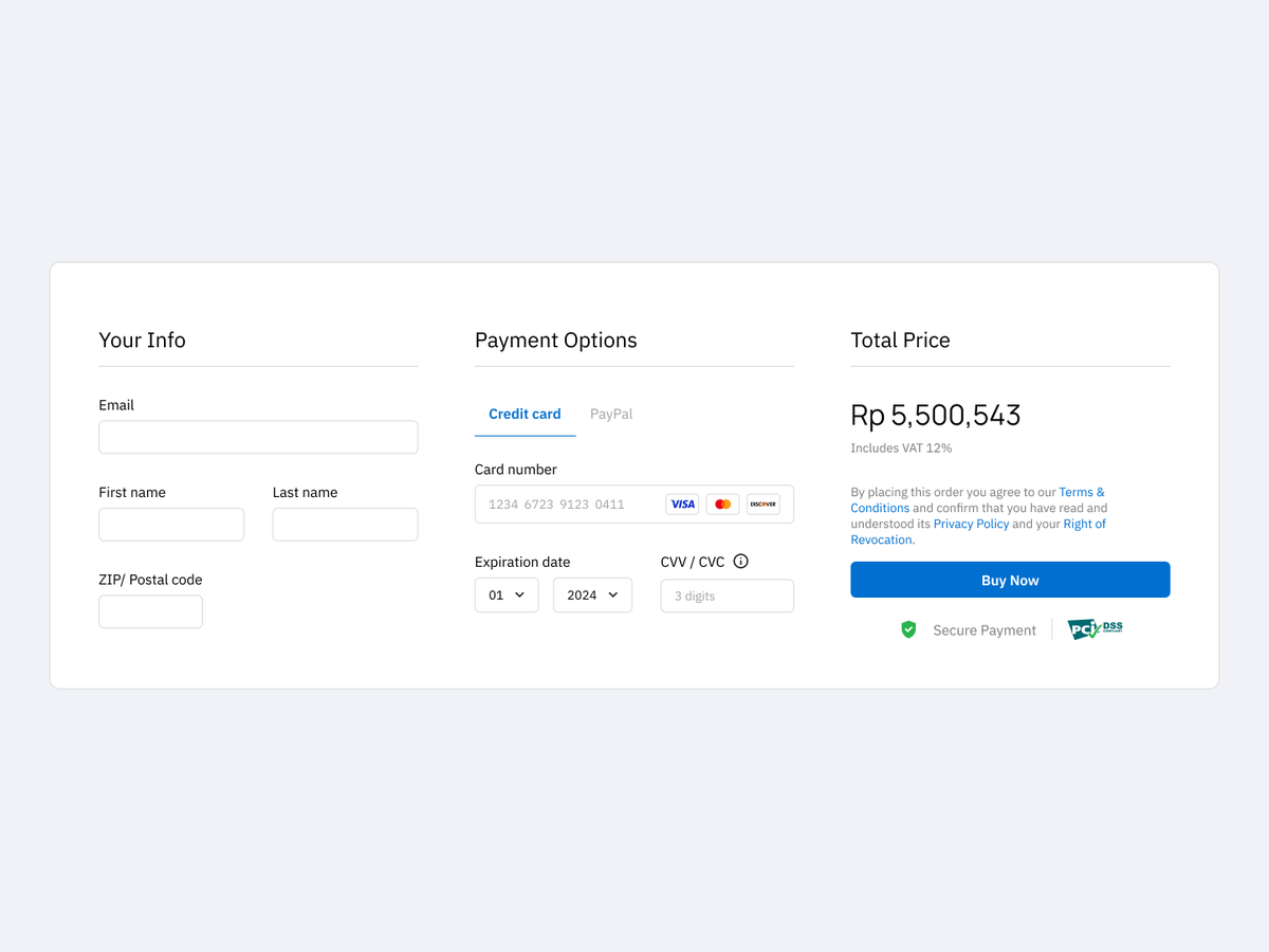 mfyotra's tweet photo. Checkout form exploration #dailyUI #dailyUI002 https://t.co/NW1tlZBumT