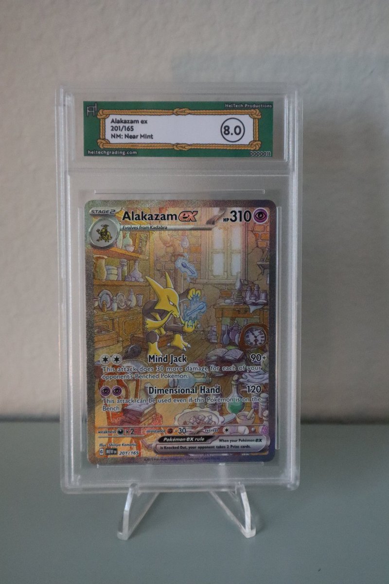 ZedZquid's tweet photo. 🎄🦑💕Holiday TCG Giveaway💕🦑🎄

Get your amazing Alakazam ex for your collection! We will be giving away this card for the holidays FOR FREE! 

To participate: 

Like &amp; retweet this post 
Follow @LilAIApp 
Tag a friend in the comments 

#tcg #pokemon #151 #giveaway #raffle https://t.co/tvxb4hszFQ