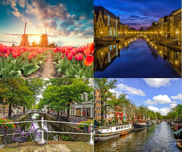 CompareFerries's tweet photo. 🇳🇱 Holland is known for its beautiful landscapes, characterized by flat fields, picturesque windmills, and vibrant tulip fields. The country is famous for its bike-friendly cities, where cycling is a popular mode of transport 🇳🇱 https://t.co/wAzJ3rjL1n