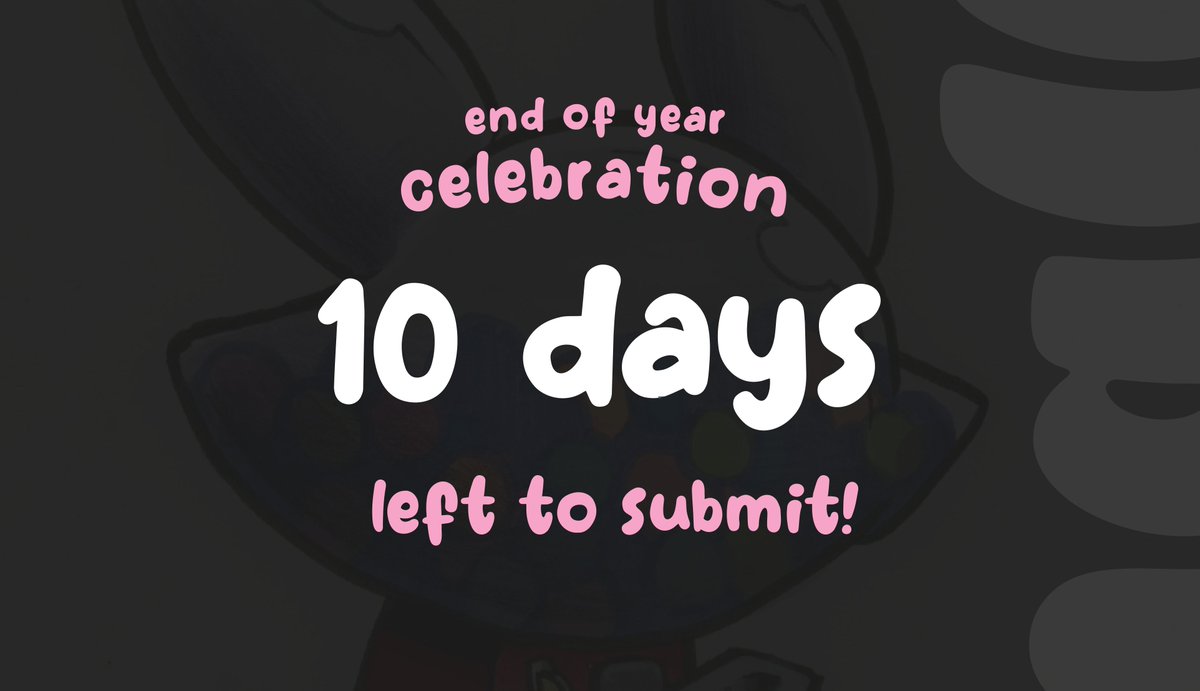 10 DAYS LEFT TO GET INVOLVED IN THE BIGGEST COLLAB SALE EVER IN THE HISTORY OF THE WORLD 🔥

(may or may not have verified that statement - but get submitting asap)