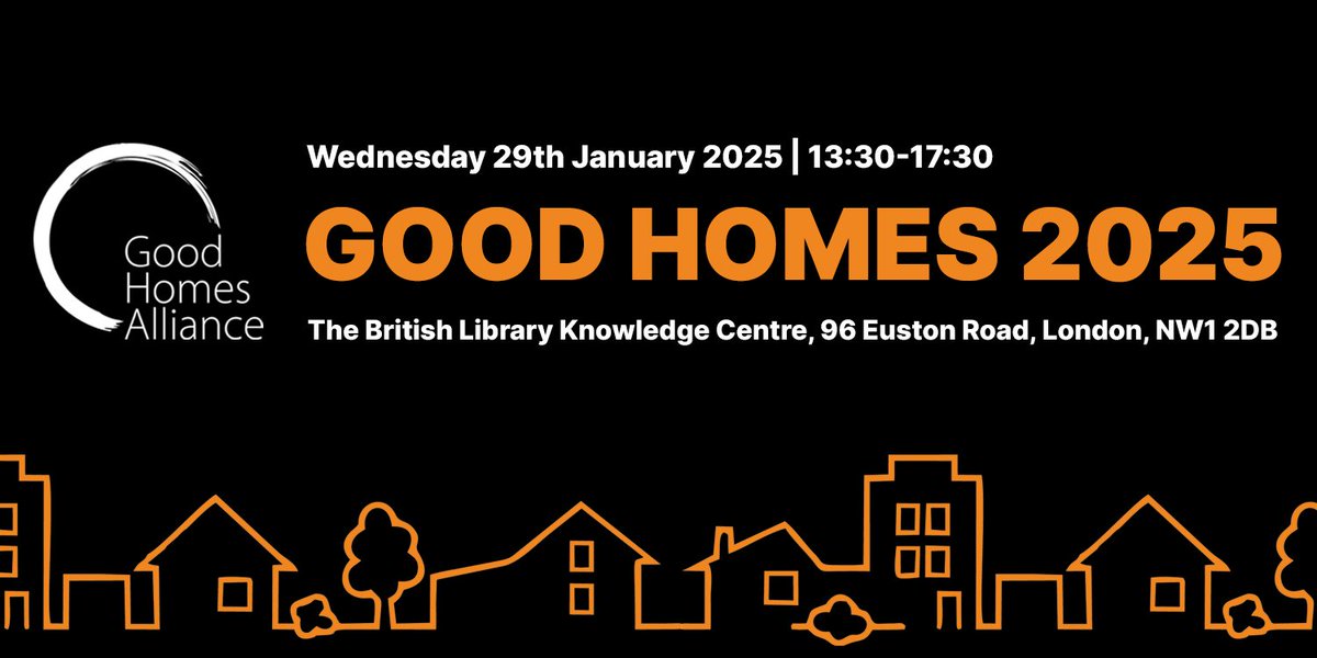 Still looking for a festive gift? Passionate about housing quality? Treat yourself or a colleague to an afternoon of knowledge sharing, networking and lively debate at our annual conference on 29/01/25 in London. Tickets from just £20 - goodhomes.org.uk/good-homes-2025