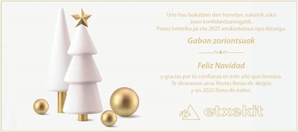 ETXEKIT's tweet photo. Zorionak eta Urte Berri on
Feliz navidad y Prospero Año neuvo
https://t.co/PLsT64vUTK https://t.co/YpUU2fVTl9