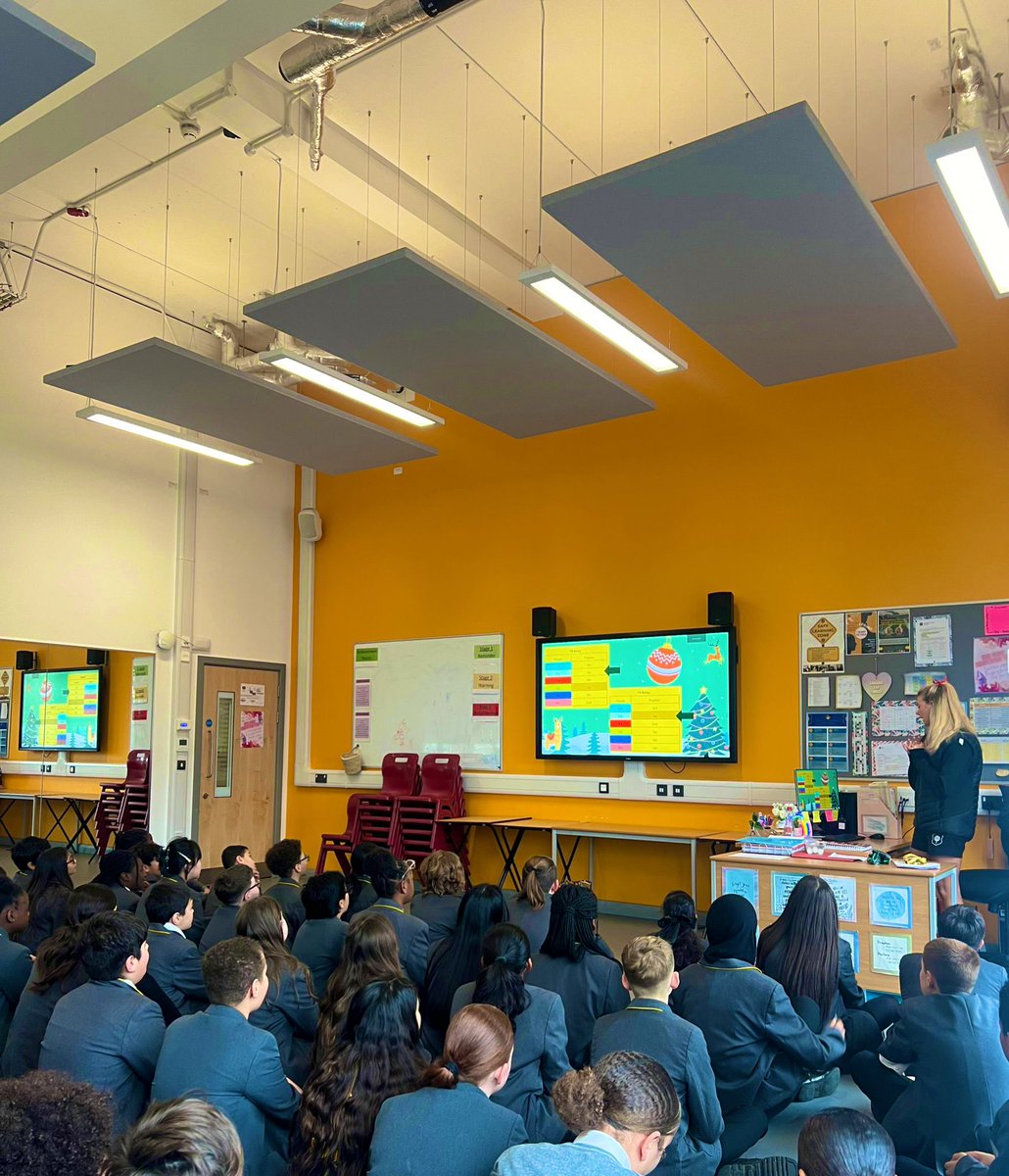 Latest News at CWS (@cwscroydon) on Twitter photo Our House assemblies are always a nice way to finish the term. 🔵🟢🔴🟡⚪️🟣Well done to all our students for their engagement in school life this year. Merry Christmas and Happy New Year 🎄 Our House assemblies are always a nice way to finish the term. 🔵🟢🔴🟡⚪️🟣Well done to all our students for their engagement in school life this year. Merry Christmas and Happy New Year 🎄
