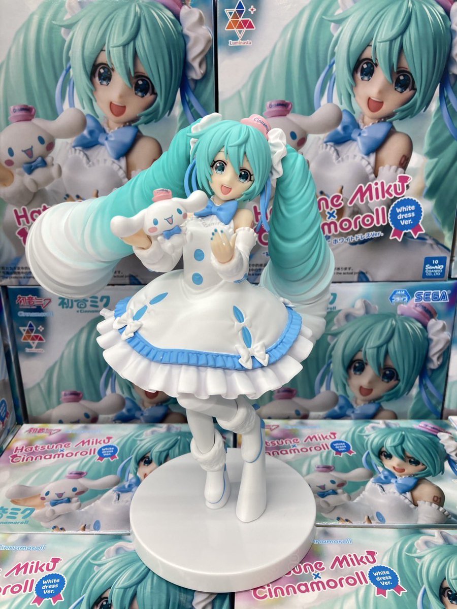 初音ミク×シナモロール ホワイトドレスVer. ちょこのせ21点