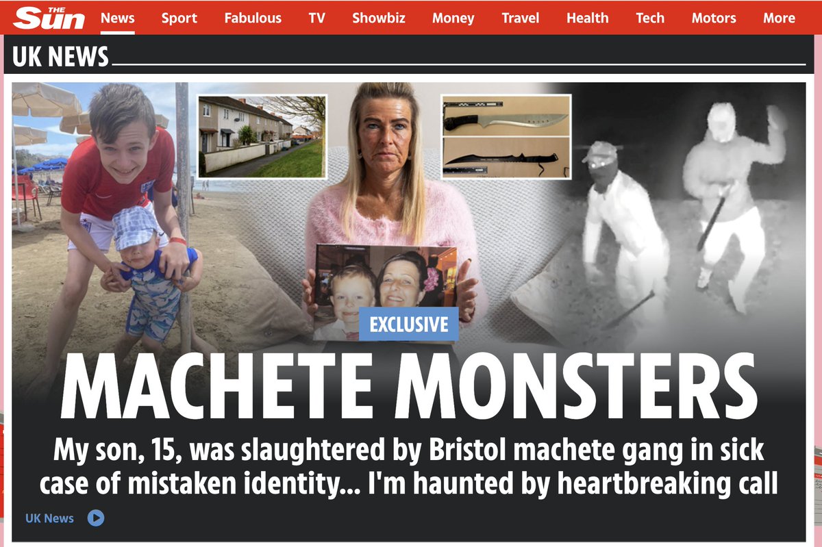 EXCLUSIVE for <a href="/TheSun/">The Sun</a> - "My son, 15, was slaughtered by machete gang in sick case of mistaken identity - I'm haunted by heartbreaking call" thesun.co.uk/news/32325239/…
🖋️ <a href="/PearsonKt/">Katie Louise Pearson</a> 
📷 <a href="/TomWrenPhoto/">Tom Wren</a>
