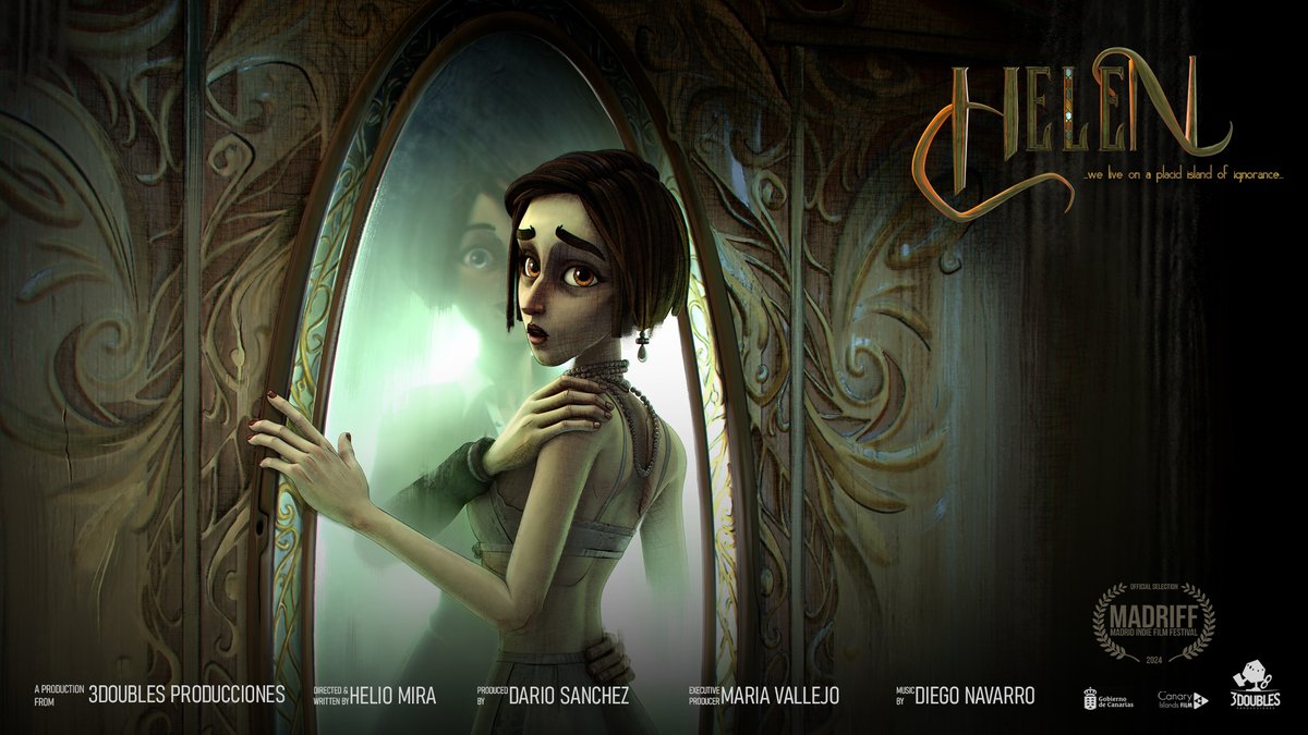 🎉 Helen won Best Animation at MADRIFF 2024! 

Huge thanks to the 1,359 works that participated and everyone who joined us at Artistic Metropol. Special thanks to <a href="/HelioMira/">Helio Mira</a> for accepting the award.

 We’re so grateful and excited to keep creating! 🌟 #MADRIFF2024