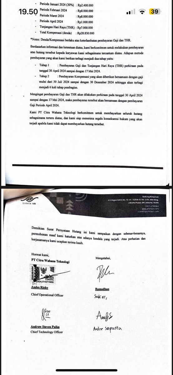 pukimonlopers's tweet image. Gaes ini bisa di viralin ga sih kantor lama gw malah mau minta damai anjir padahal gaji ge belum dibayar ampe sekarang (keadaan gw udah resign) tapi sampe sekarang ga dibayar bayar sama sekali