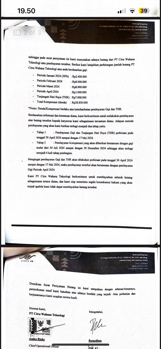 pukimonlopers's tweet image. Gaes ini bisa di viralin ga sih kantor lama gw malah mau minta damai anjir padahal gaji ge belum dibayar ampe sekarang (keadaan gw udah resign) tapi sampe sekarang ga dibayar bayar sama sekali