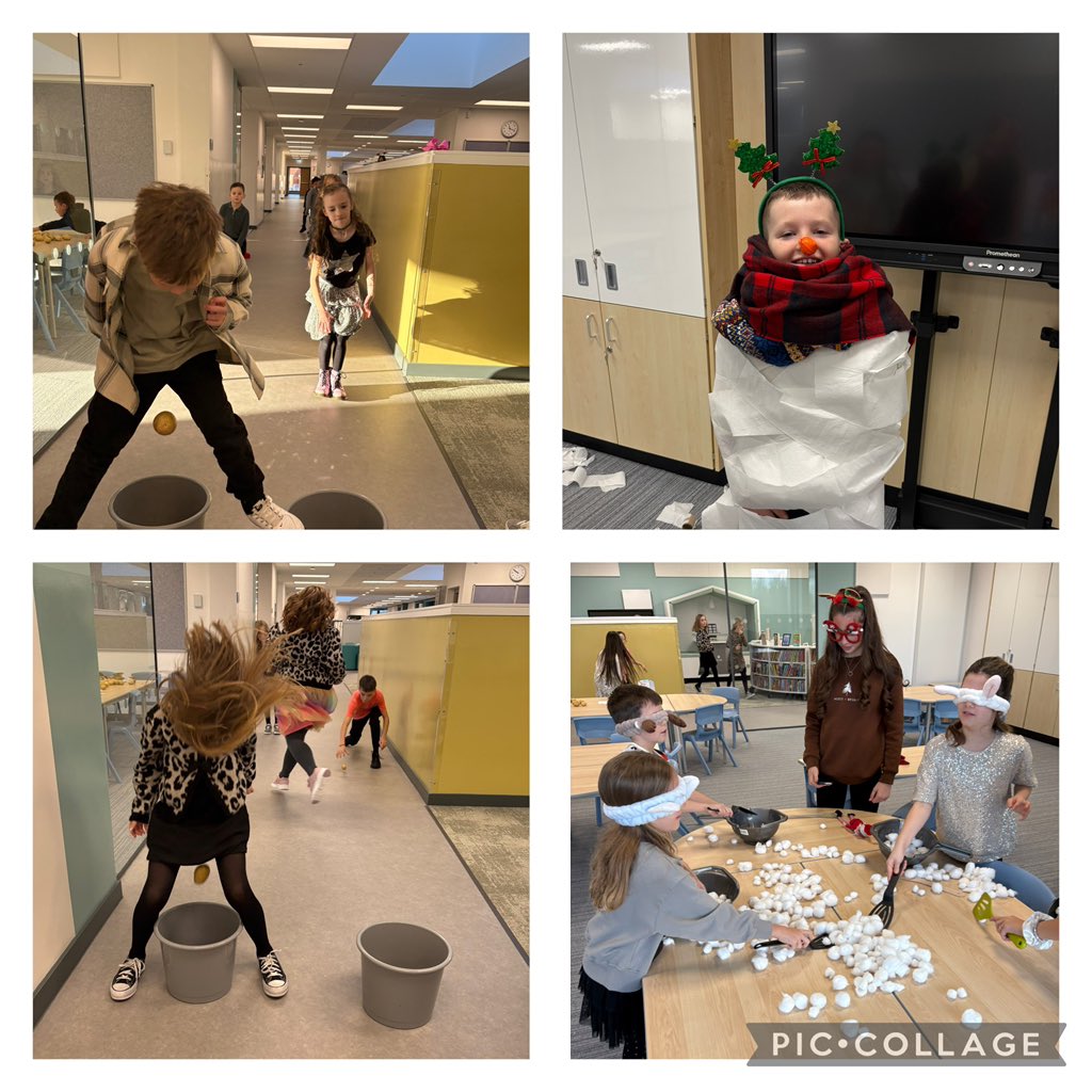 We all had great fun at our Christmas Parties with lots of games, dancing and ice cream! #partytime #christmasfun #schoolchristmasfun