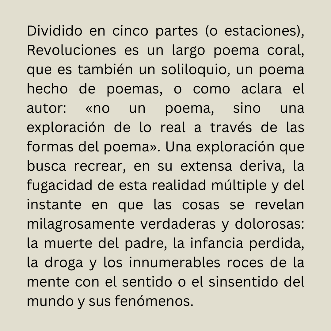 [NOVEDADES 2024] Al fin podemos anunciar los dos nuevos títulos que se suman a nuestro catálogo: «Pequeña  enciclopedia para el final de los tiempos», de Mario Verdugo y «Revoluciones»  del poeta J.M. Silva Barandica. 

Disponibles desde hoy  <a href="/lafuriadellibro/">La Furia del Libro</a> [Stand 19]