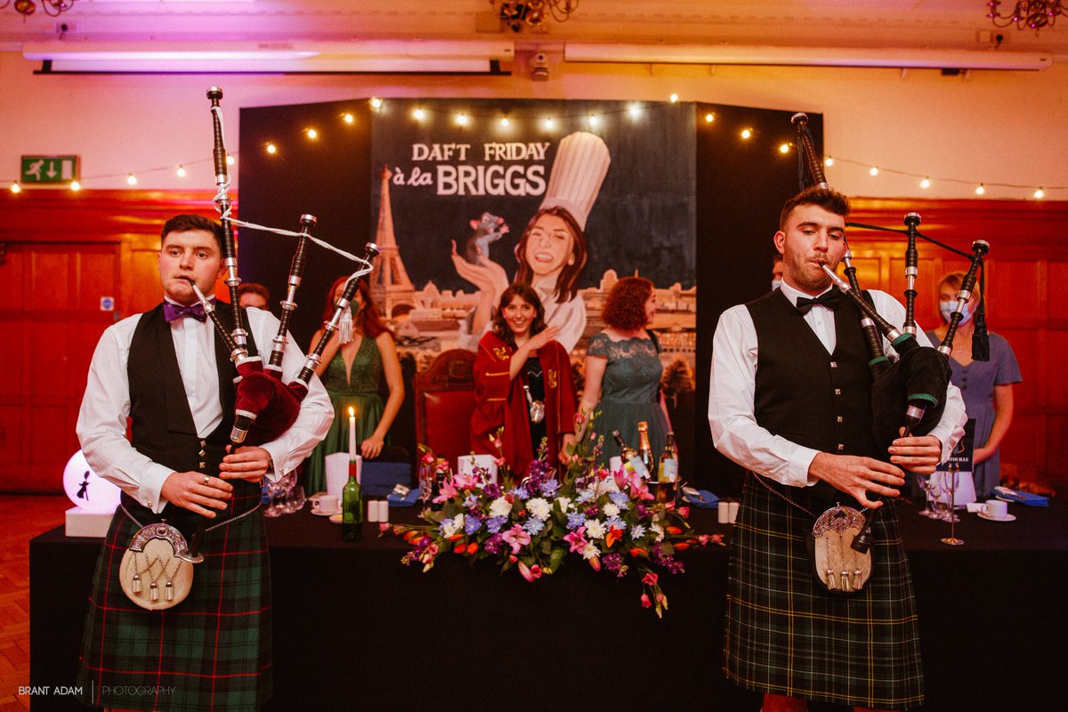 UofG_Alumni's tweet photo. Tonight is the 115th Daft Friday! 🪩
@GUUnion's annual black-tie ball lasts 12 hours and has been hosted at the end of the term since 1908. 💃🕺
Each year has a surprise theme with music, custom decorations, and even a mural of the President 🎨
#guu #daftfriday #uofglasgow https://t.co/uGlbchW6fK