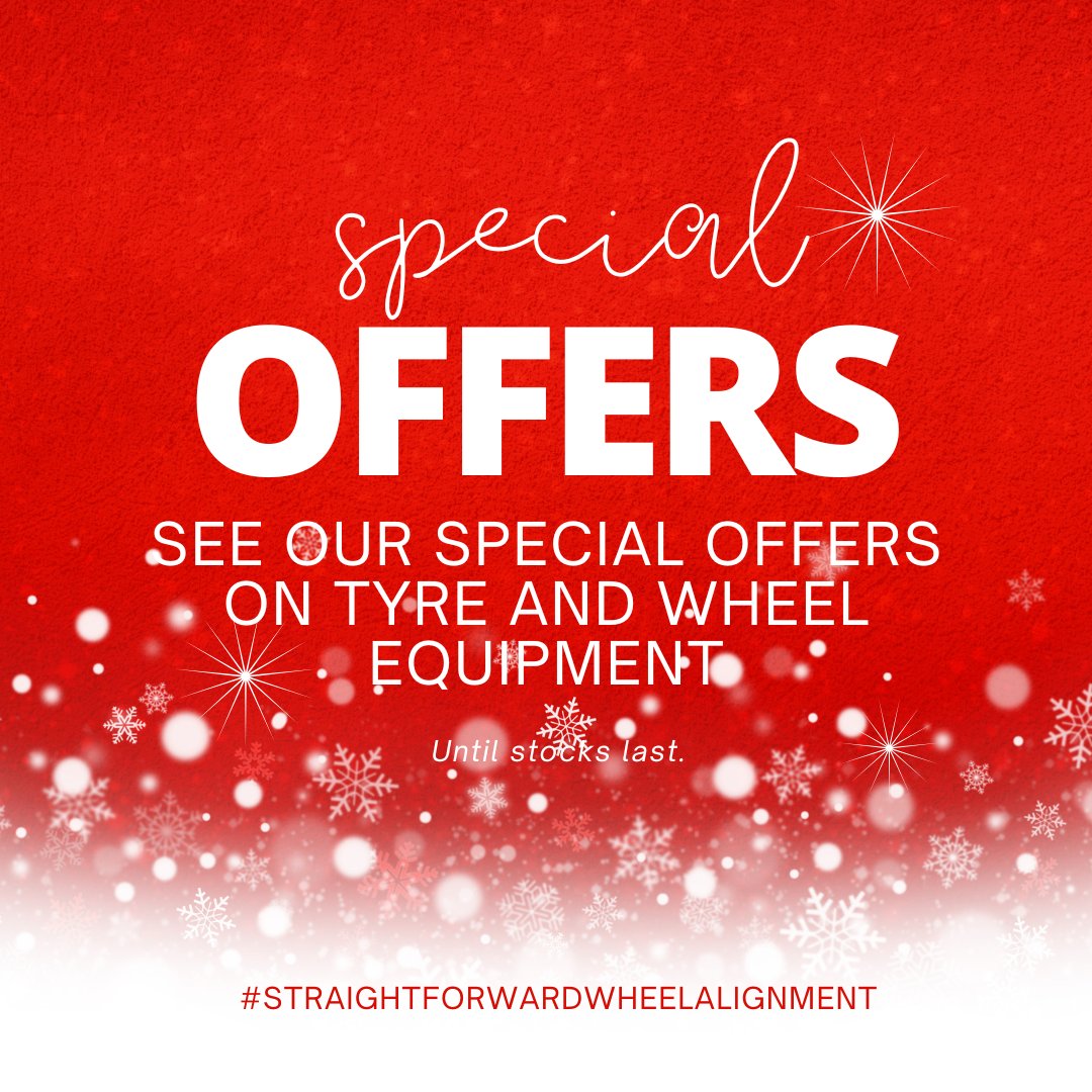 supertracker's tweet image. We have a number of special offer prices on in-stock and ex-demonstration tyre and wheel equipment, including wheel alignment equipment, tyre changers and wheel balancers. 
View the special offers 👇
supertracker.com/special-offers #StraightforwardWheelAlignment #WheelAlignment