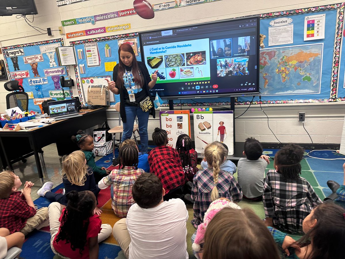AritaElizabeth4's tweet photo. My kindergarteners had an incredible cultural exchange, with kids from Honduras 🇭🇳
This experience highlighted the joy of learning about other cultures and traditions, building global friendships, and embracing the value of respecting differences
@WHOwenES
@ParticipateLrng https://t.co/PJPAADADri