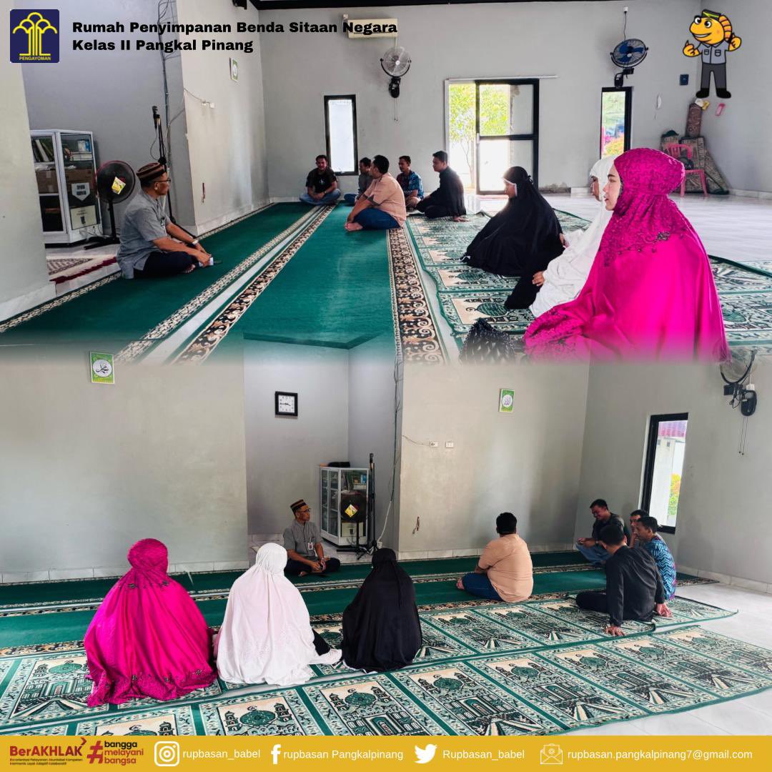 Wujudkan Sehat Fisik dan Mental Kerohanian, Pegawai Rupbasan Pangkalpinang Ikuti Giat Olahraga dan Majelis Taklim

Baca selengkapanya di: …pbasanpangkalpinang.kemenkumham.go.id

#kemenimipas
#rupbasanbabel
#rupbasanpangkalpinang