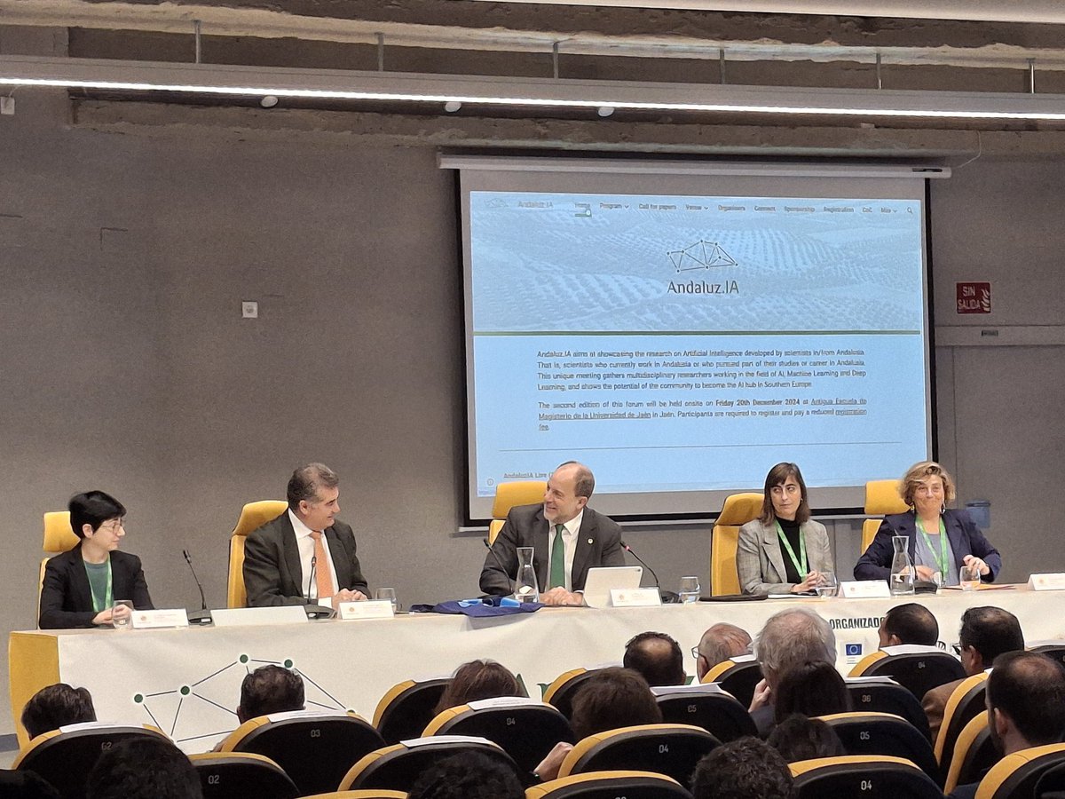 Natalia Díaz Rodríguez, PhD #TrustworthyAI (@nataliadiazrodr) on Twitter photo Using fear (of AI) against people without knowledge and education can be devastating. We are still in time for better and broader education <a href="/mcromerot/">MariCarmen Romero Ternero</a> <a href="/emiliagogu/">Emilia Gomez</a> @_emiliomolina
<a href="/Andaluz_IA/">Andaluz_IA</a> <a href="/DaSCI_es/">DaSCI-Instituto Andaluz de Inteligencia Artificial</a> Using fear (of AI) against people without knowledge and education can be devastating. We are still in time for better and broader education <a href="/mcromerot/">MariCarmen Romero Ternero</a> <a href="/emiliagogu/">Emilia Gomez</a> @_emiliomolina
<a href="/Andaluz_IA/">Andaluz_IA</a> <a href="/DaSCI_es/">DaSCI-Instituto Andaluz de Inteligencia Artificial</a>