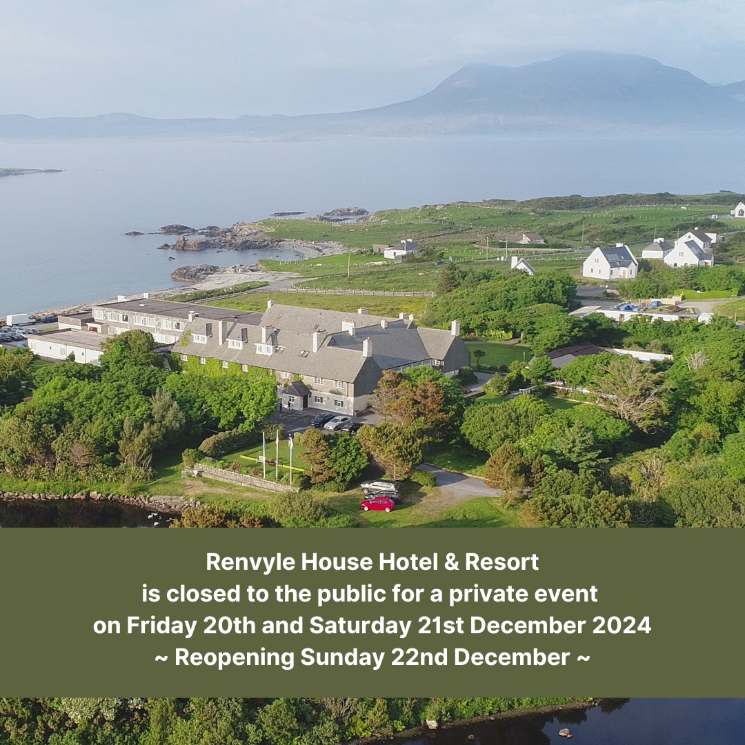 Renvyle House Hotel & Resort🛎 (@renvylehse) on Twitter photo 