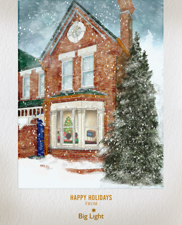 Happy Holidays from all of us at Big Light 🎄 Wishing you all the best in 2025!