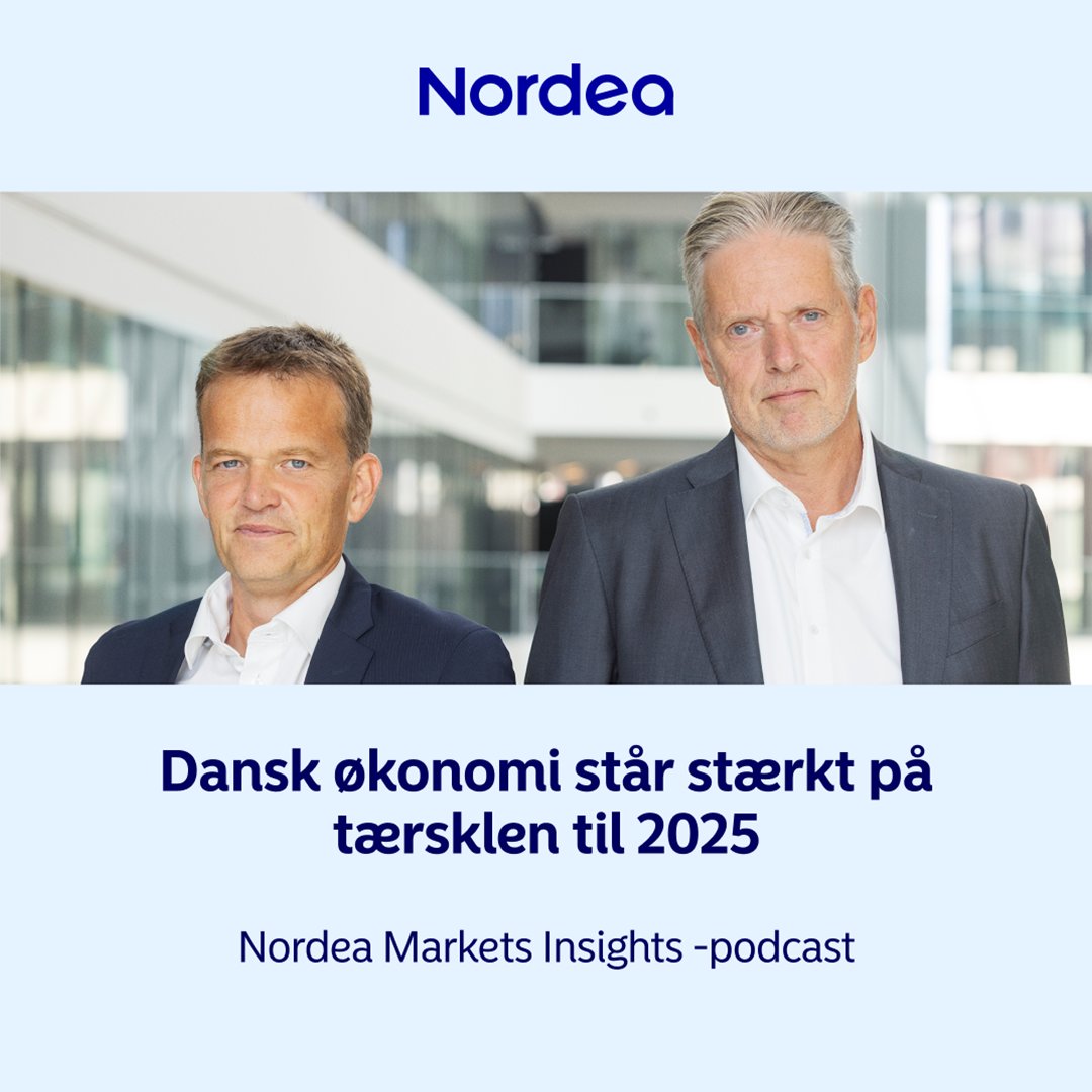 Nordea Markets (@nordeamarkets) on Twitter photo Tune in to our latest Nordea Markets Insights DK podcast with <a href="/helgejpedersen/">Helge J. Pedersen</a> and <a href="/JanStorup/">Jan Størup Nielsen</a> here (in Danish).
👉 nordea.com/da/nyhed/dansk…
#Økonomi #Nordea #Podcast Tune in to our latest Nordea Markets Insights DK podcast with <a href="/helgejpedersen/">Helge J. Pedersen</a> and <a href="/JanStorup/">Jan Størup Nielsen</a> here (in Danish).
👉 nordea.com/da/nyhed/dansk…
#Økonomi #Nordea #Podcast